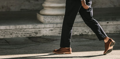 The Telegraph Trouser in Navy Slub