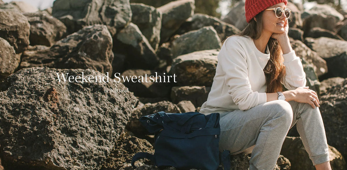 The Weekend Sweatshirt in Natural