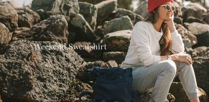 The Weekend Sweatshirt in Natural