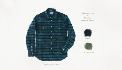 The Yosemite Shirt in Olive Drab