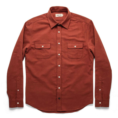 The Yosemite Shirt in Dusty Red