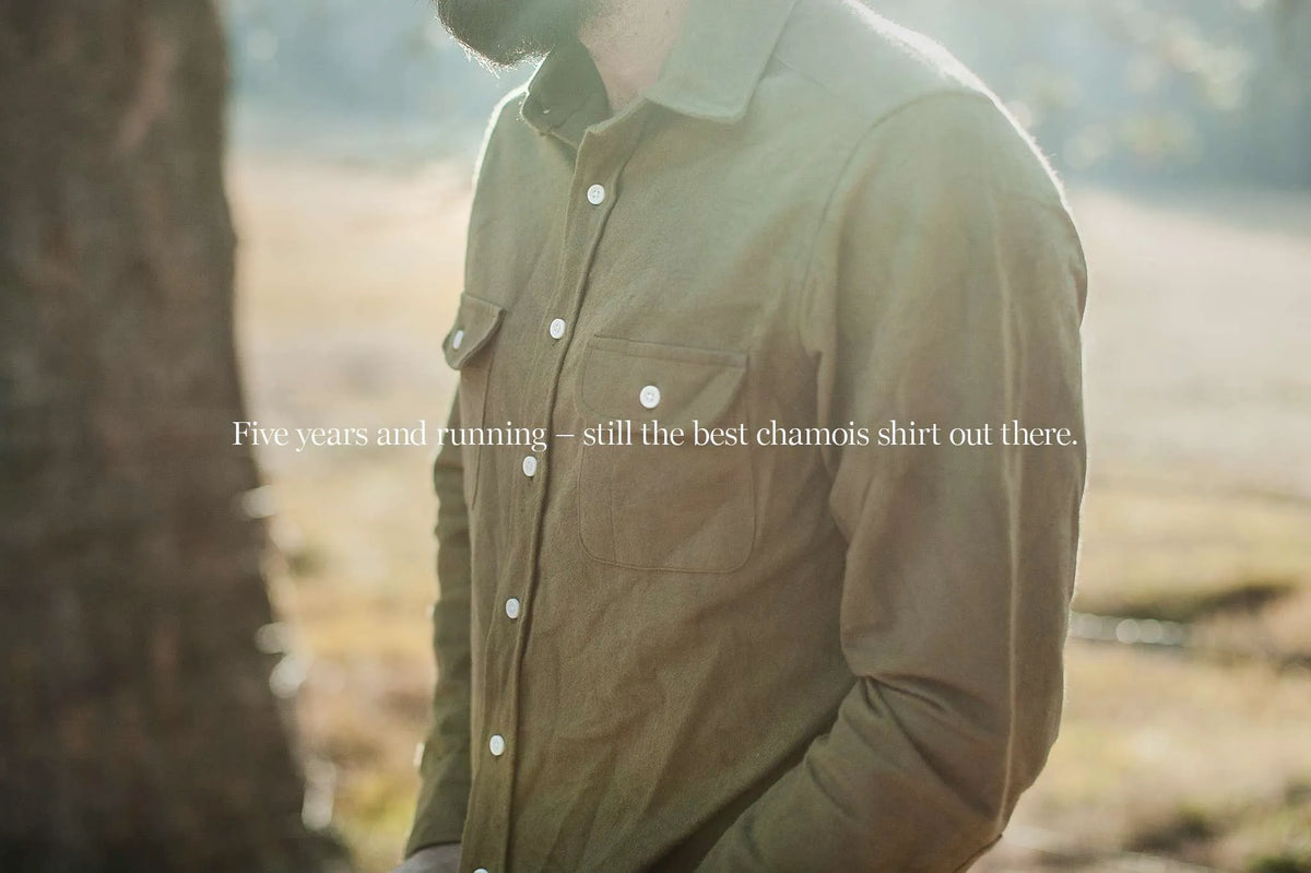 The Yosemite Shirt in Olive Drab
