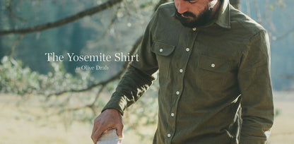 The Yosemite Shirt in Olive Drab